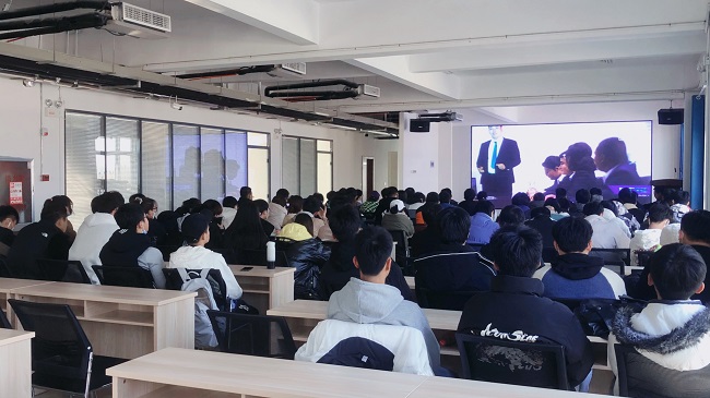 山東管理學院師生來我司開展認知實習