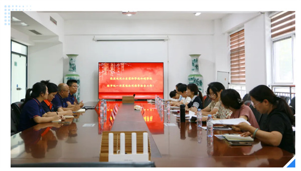 校企同行 | 山東商職學院冷鏈學院領導蒞臨深藍機器調研交流，共謀合作新篇章